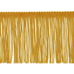 5 Yards of 3" Chainette Fringe Trim | 5 yard cut Yellow Gold
