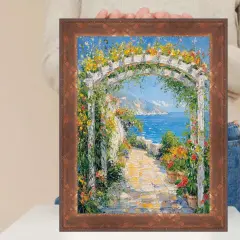 Rust Patina Bronze Gold Black Picture Frame 30x30 frame