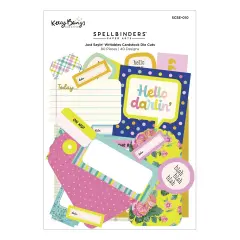 Spellbinders Writable Die Cuts by Kelly Bangs-Just Sayin'
