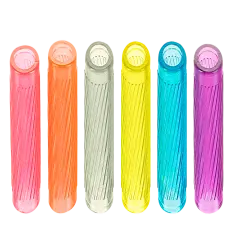 Enday Assorted Color Gel Pencil Grips 6 Pk. 6 Colors