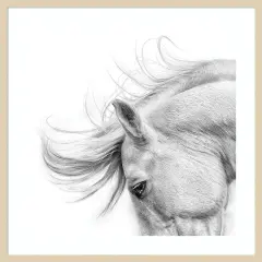 Flair by PHBurchett Wood Framed Wall Art Print