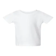 Rabbit Skins&reg; Soft Infant Cotton Jersey Tee - 3401 White
