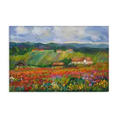 Stupell Industries Spring Glory Lush Meadow Canvas Wall Art Design by Alexi Fine