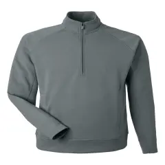 J America&reg; Unisex Apex Fleece Quarter-Zip STEEL