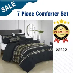 Tzilla Luxury 7 Pieces Comforter set