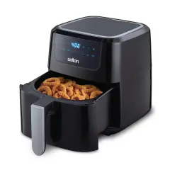Salton Digital Air Fryer XL 5L Black