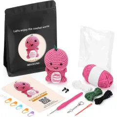 Crochet Kit for Beginners -Dinosaur