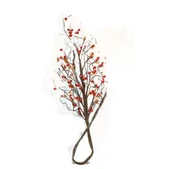 Country Bittersweet Branch Burnt Orange Yellow Accents 36 Inch