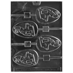 Easter Rabbit on Egg Lollipop Mold