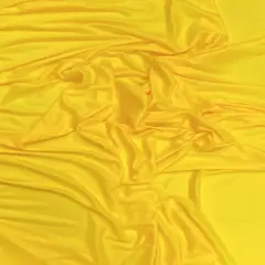 1 Yard Matte Yellow Stretch Lining Fabric 60&Prime; Wide for Dresses and DIY Crafts