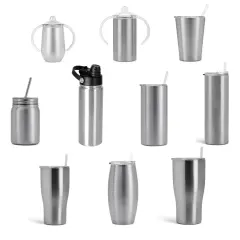 Stainless Steel Tumbler 10 Pack