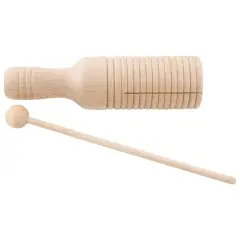 Medium Guiro Crow Sounder W/mallet