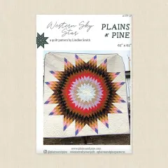 Western Sky Star (pp 017) | Plains and Pine | Sewing Pattern