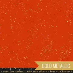 Speckled in Metallic Warm Red (rs5027 35m) | Speckled | Rashida Coleman Hale | Ruby Star Society