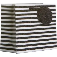 Pack/6: Sophisticate Gift Bag - 7-1/2 x 3 x 6"