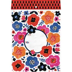 Pack/6: Modern Floral Theme Mailing Envelope - 9 x 1/2 x 12"