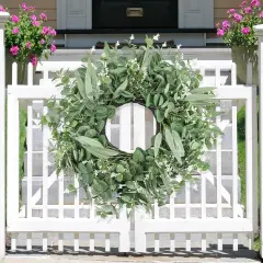 24" Spring Wreaths for Front Door,