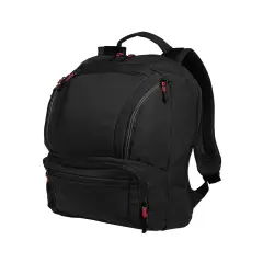 Port Authority&reg; Cyber Backpack Black/Red