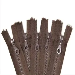 Brown Pocket D4 Plastic Molded 6" or 7" Closed Bottom Non-Separating