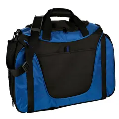 Port Authority&reg; Medium Two Tone Duffel Royal/Black