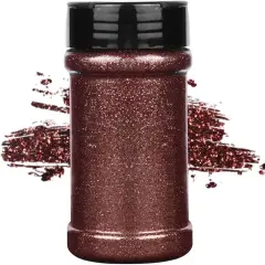 Brown Fine Glitter 4 oz Glitter Powder for Tumblers Resin Crafts Slime Cosmetic Nail Painting Festival Decoration