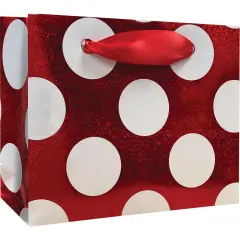 Pack/6: Dazzling Dots Gift Bag - 5 x 2 x 4"