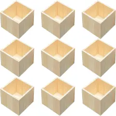 3 Pack Bamboo Storage Crates