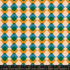 Ripple in Turmeric (rs5171 12) | Geometry | Ruby Star Society