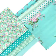 8pcs Craft Fabric Bundle 100% Cotton Quilting Fabric 18x22 Inches