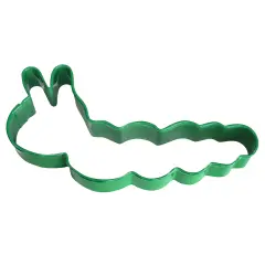 Caterpillar Cookie Cutter (Bright Green, 4.5")