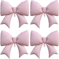 Giant Pink Bow foil Balloon(Pink)
