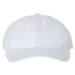 Valucap&reg; Unstructured Cap Relaxed Fit White