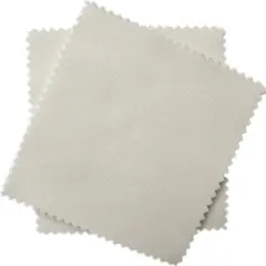 Embroidery Fabric Squares Cotton, 10 Squares of 10 x 10-inch, Cream