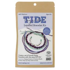 Hemptique Tide Together Layered Hemp Bracelet Kit - Aruba