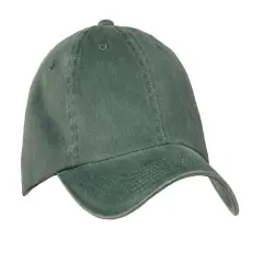 Port Authority&reg; Garment Washed Cap Green