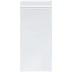 Plymor 4" x 8", 2 Mil Zipper Reclosable Plastic Bags