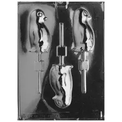 Penguin Lolly Chocolate Mold for Fun Treats