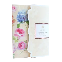 Hydrangea and Rose Rub On Transfers