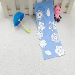 Sugarcraft Silicone Flower Leaf Embossing Lace Fondant Mould Cake Decoration Mould Polymer Clay Resin Molds