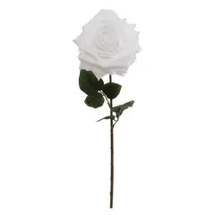 20" Open Rose Stem - 4 Pack | Lifelike Silk Flowers | Floral Home&reg;