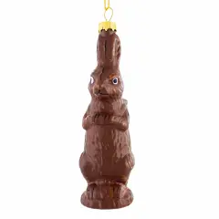 Cody Foster 4.75 In Chocolate Rabbit Easter Tree Ornament , Christmas Decor Easter Bunny Pink