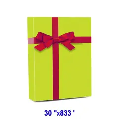 Reliable Solid Gift Wrap 30" x 833' 60 lbs for Maximum Coverage