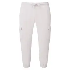TriDri Unisex Riley Cargo Jogger White