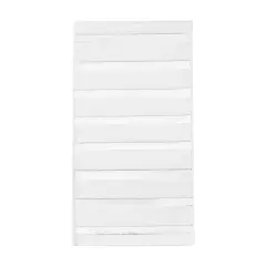 Durable White with Silver Stripes Paper Dinner Napkins (600 Napkins)