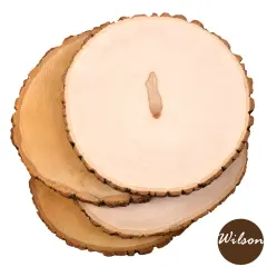 Wilson Basswood Natural Round 1 Side Sanded