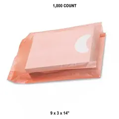 Merchandise Bags 9" x 3" x 14" for Orange