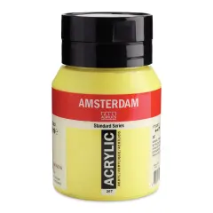 Amsterdam Standard Series Acrylic - Azo Yellow Lemon, 500 ml bottle
