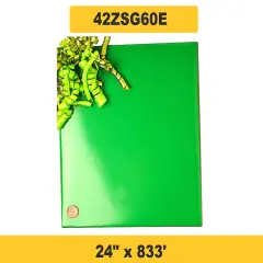 Elegant Solid Gift Wrap 24" x 833' 60 lbs for Large Packages