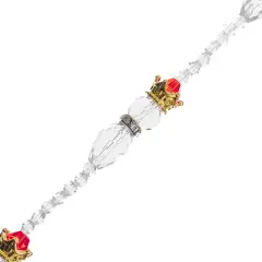 Crystal Lane DIY 7" Designer Holiday Glass Bead Mix Strand Three Wise Men Stack