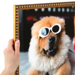 ArtToFrames 12x16 InchPicture Frame, This 0.80 Inch Custom Wood Poster Frame is Available in Multiple Colors, Great for Your Art or Photos - Comes with Regular Glass andCorrugated Backing (A54IG)